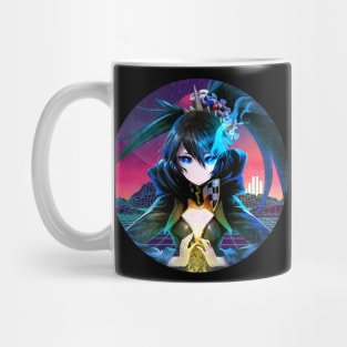 Raging Shadows The Dark Tale of Black Rock Shooter Mug